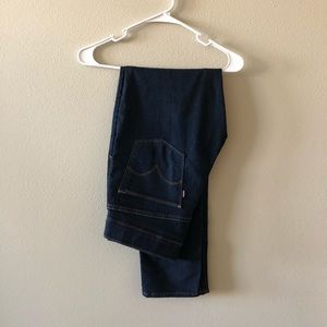 Levi’s Jeggings, Dark Wash, Like New